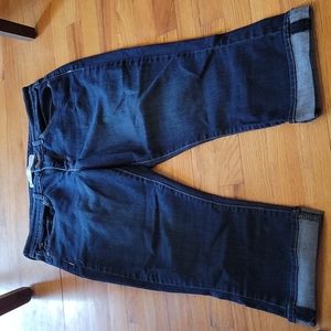 Levi's high rise capris